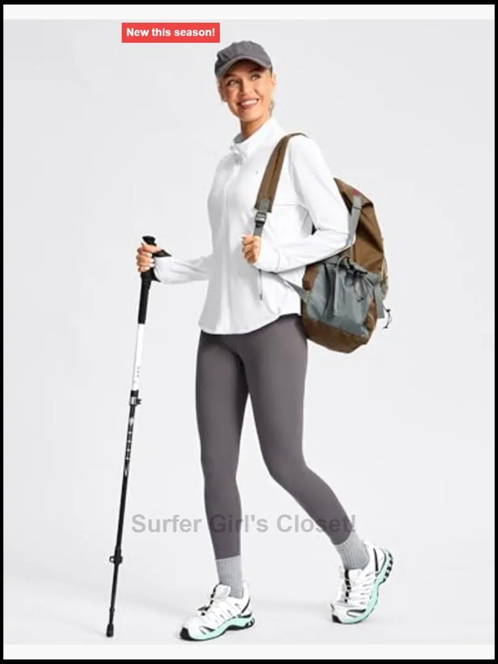 UPF 50+ Lightweight Athletic Jacket Sun Protection Zip Up Long Sleeve Running